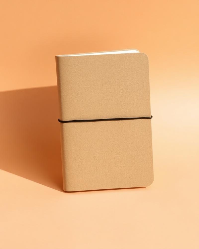 Libretas y agendas corporativas personalizadas en papel de hierba para merchandising sostenible